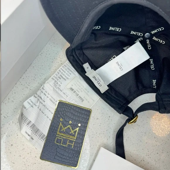❌$OLD❌ CELINE LOGO BASEBALL CAP - Picture 5 of 7